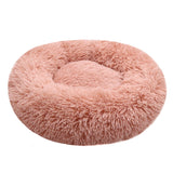 Round Dog Bed For Dog Cat Winter Warm Sleeping