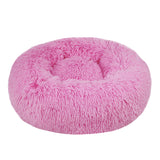Round Dog Bed For Dog Cat Winter Warm Sleeping