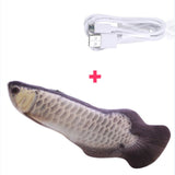 Electric Wagging Fish Simulation Cat Dog Pet