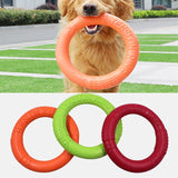 Dog Toys Flying Discs Pet Interactive Training Ring Dog Portable Outdoor for Small Large Dog Chew Toys Pet Motion Tools Products