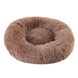 Round Dog Bed For Dog Cat Winter Warm Sleeping