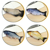 Electric Wagging Fish Simulation Cat Dog Pet