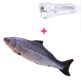 Electric Wagging Fish Simulation Cat Dog Pet