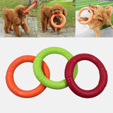 Dog Toys Flying Discs Pet Interactive Training Ring Dog Portable Outdoor for Small Large Dog Chew Toys Pet Motion Tools Products