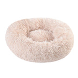 Round Dog Bed For Dog Cat Winter Warm Sleeping