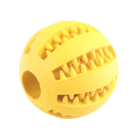 Pet Dog Toys Extra-tough Rubber Ball Toy Funny Interactive Elasticity Ball Dog Chew Toys For Dog Tooth Cleaning Ball Of Food