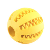 Pet Dog Toys Extra-tough Rubber Ball Toy Funny Interactive Elasticity Ball Dog Chew Toys For Dog Tooth Cleaning Ball Of Food