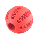 Pet Dog Toys Extra-tough Rubber Ball Toy Funny Interactive Elasticity Ball Dog Chew Toys For Dog Tooth Cleaning Ball Of Food