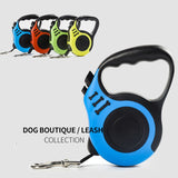 Durable Dog Leash Automatic Retractable Nylon Dog Lead Extending Puppy Walking Running Leads For Small Medium Dogs Pet Supplies