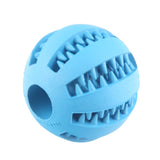 Pet Dog Toys Extra-tough Rubber Ball Toy Funny Interactive Elasticity Ball Dog Chew Toys For Dog Tooth Cleaning Ball Of Food