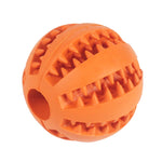 Pet Dog Toys Extra-tough Rubber Ball Toy Funny Interactive Elasticity Ball Dog Chew Toys For Dog Tooth Cleaning Ball Of Food